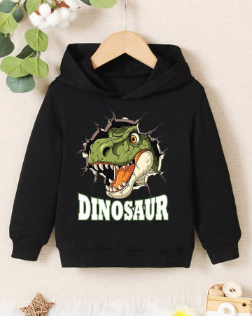Black Dinosaur Hood